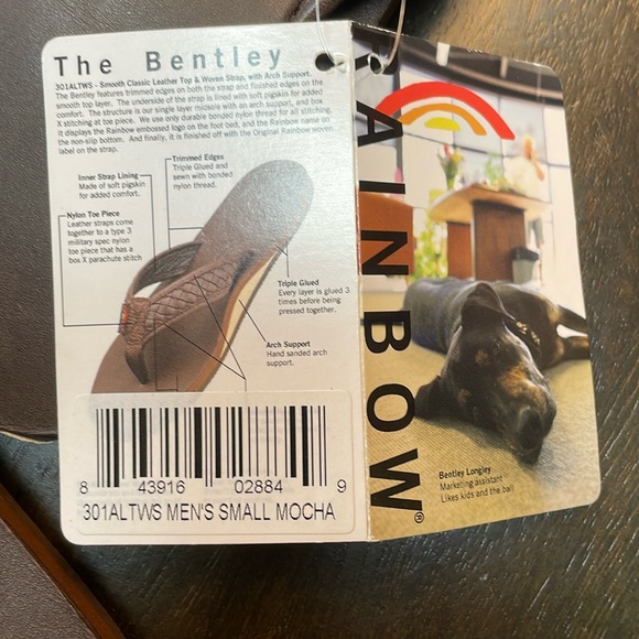 Rainbow Bentley Flip Flops - Picture 5 of 5